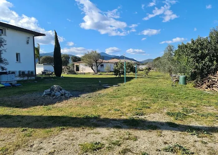 De Detente Et Vue Sur Montagnes